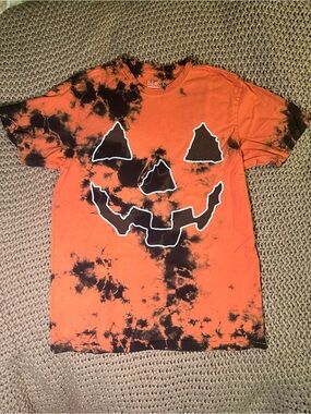 Every night is Halloween - Black Craft Cult Tie Dye Tee ALT goth Grunge Emo